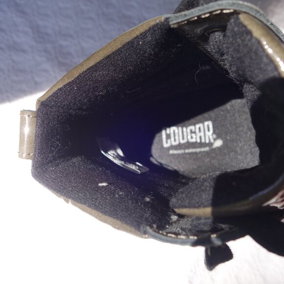 Cougar Nash Waterproof Patent Boots New! - Picture 13 of 14